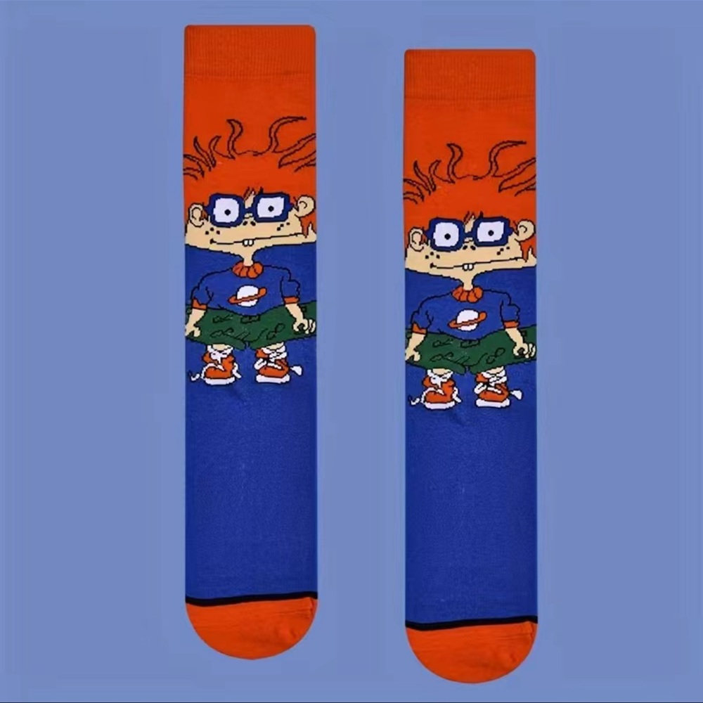 NEW Funny Crew Socks Chucky Rugrats